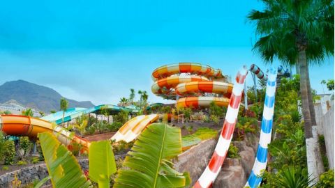 Agualand Costa Adeje Waterpark in the south